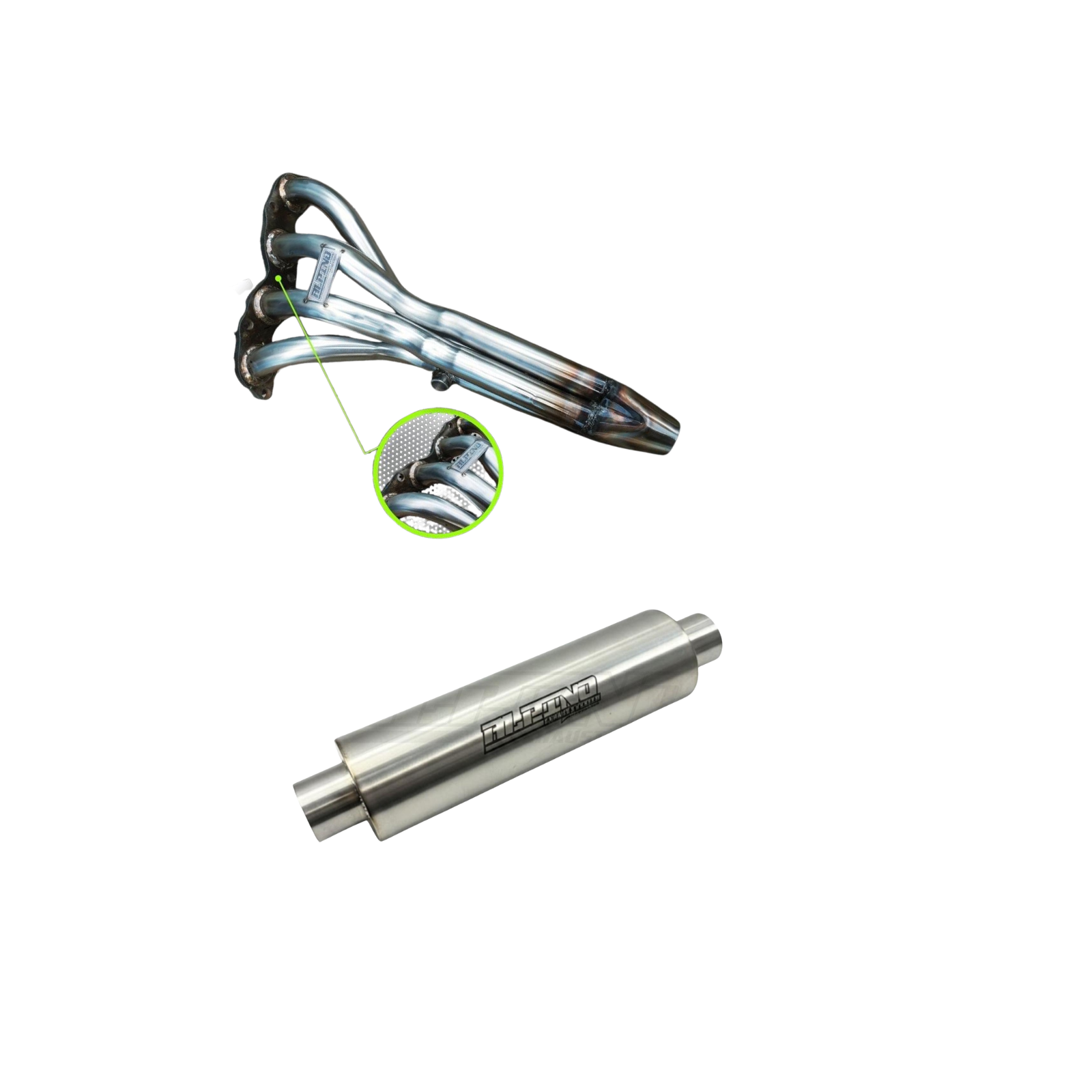 Header Honda jazz gd3 41 + Resonator